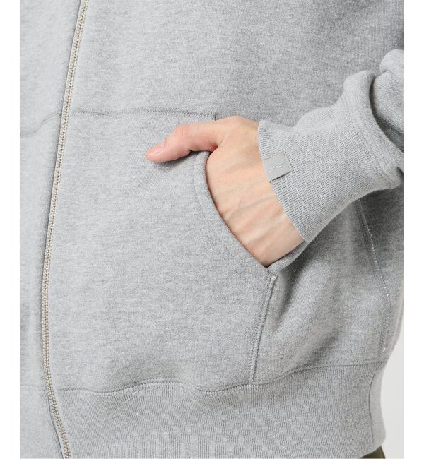 EDIFICE「LOOPWHEELER &times; LOWERCASE for EDIFICE ライトツリウラケ ジップパーカー」|パーカー|