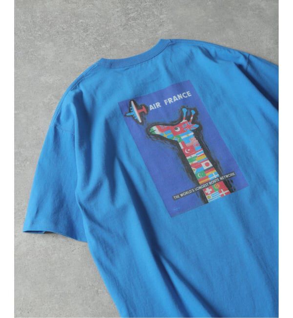 EDIFICE「《追加》SAVIGNAC (サヴィニャック) 別注 French Company プリント Tシャツ」|Tシャツ・カットソー|