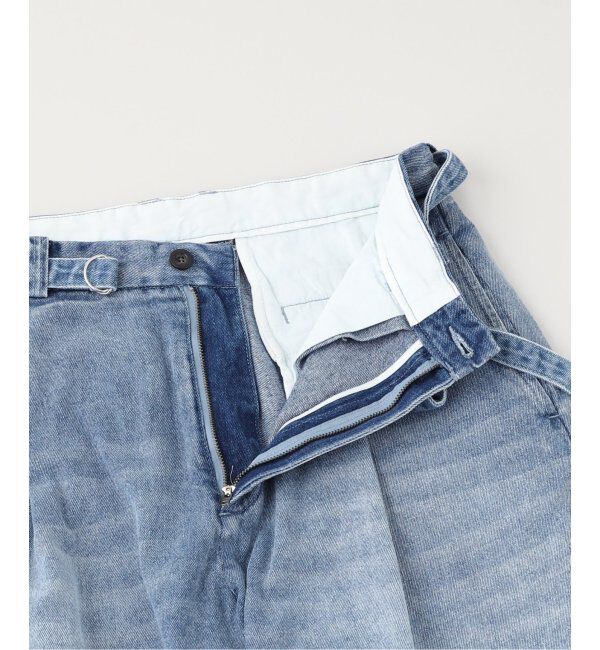 EDIFICE「LE JEAN(ルジーン) デニム ベルテッド トラウザー」|デニム|