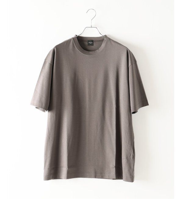 EDIFICE「アルビニスタスムース Tシャツ」|Tシャツ・カットソー|グレー