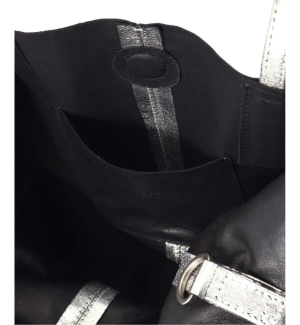 EDIFICE「《予約》MORPHEE(モルフェ) 3WAY MEDIUM TOTE ナッパレザーシルバー」|トートバッグ|