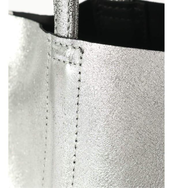 EDIFICE「《予約》MORPHEE(モルフェ) 3WAY LARGE TOTE ナッパレザーシルバー」|トートバッグ|