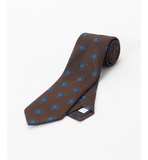 EDIFICE「AX スクエアコモンタイ」|ネクタイ・蝶ネクタイ|ブラウン