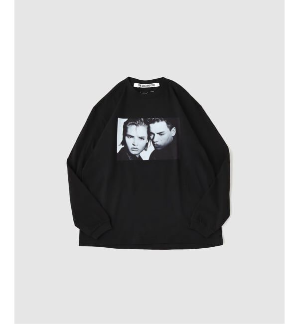 EDIFICE「THE C.CORD（ザ カルチャーコード) J.MORGAN FACE Tシャツ」|Tシャツ・カットソー|ブラック