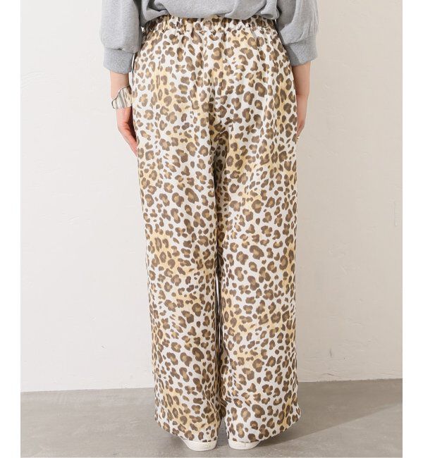 journal standard luxe「バックサテンレオパ イージーパンツ」|その他|