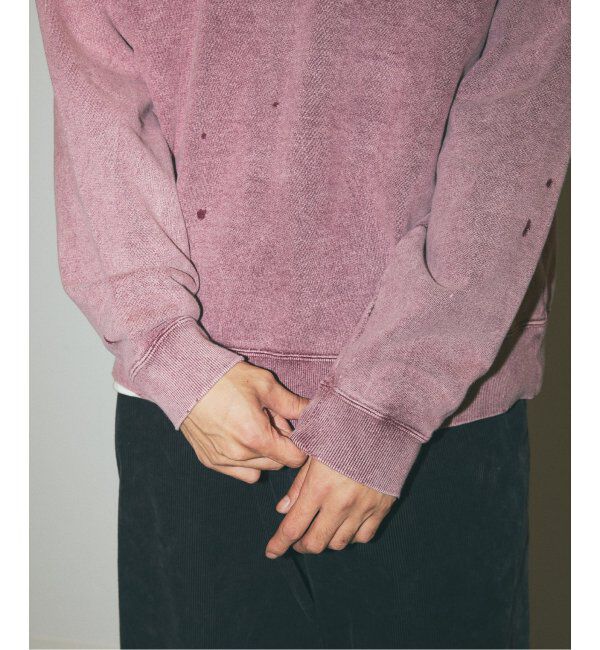 J.S.Homestead「J.S.Homestead / パシフィックウラケ ダメージクルーネック」|スウェット・ジャージ|