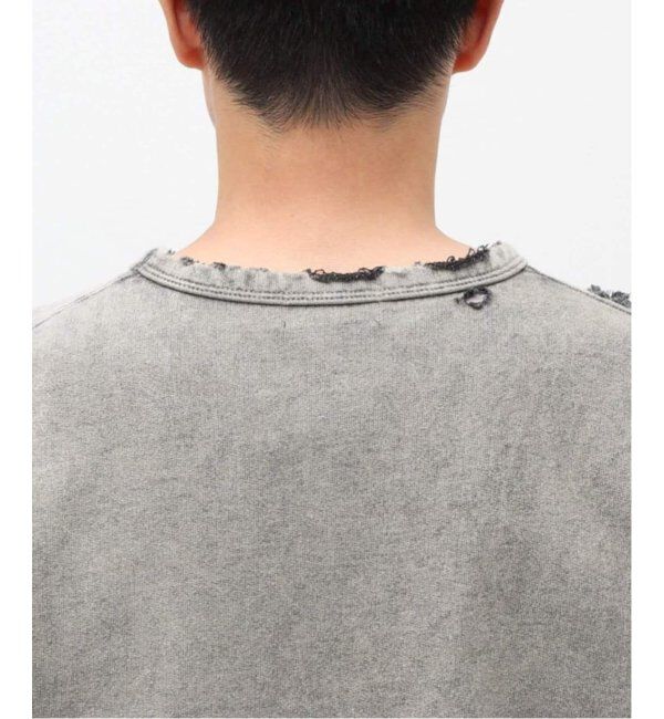 J.S.Homestead「J.S.Homestead / パシフィックウラケ ダメージクルーネック」|スウェット・ジャージ|