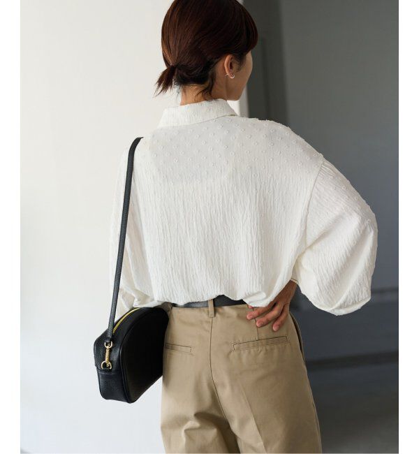 JOURNAL STANDARD relume「《追加》ドットジャガードブラウス」|シャツ・ブラウス|