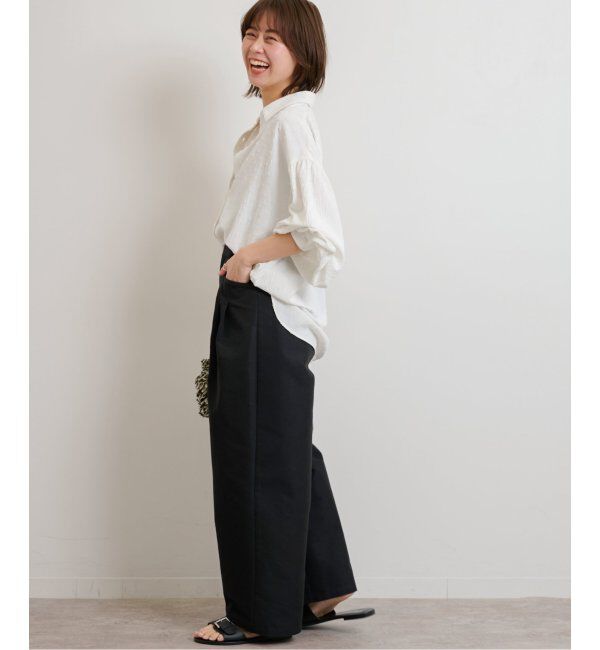 JOURNAL STANDARD relume「《追加》ドットジャガードブラウス」|シャツ・ブラウス|