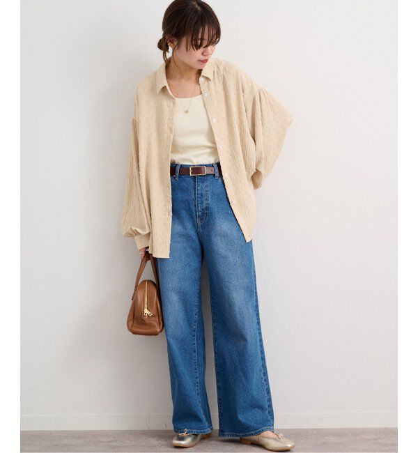 JOURNAL STANDARD relume「《追加》ドットジャガードブラウス」|シャツ・ブラウス|