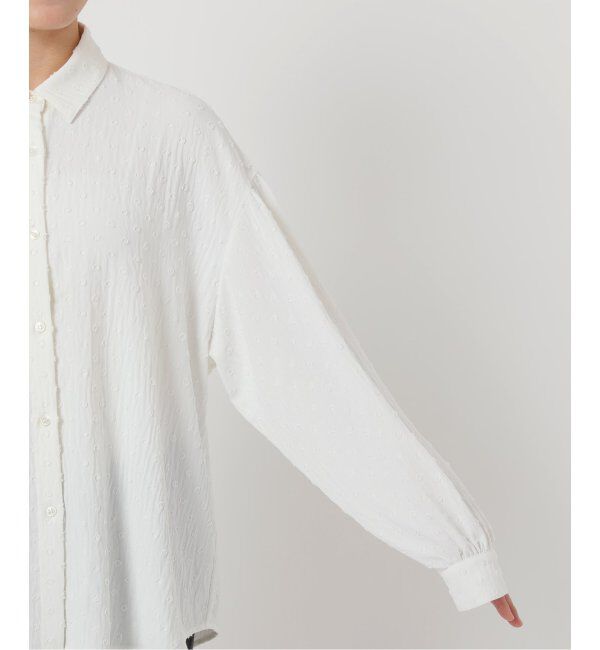 JOURNAL STANDARD relume「《追加》ドットジャガードブラウス」|シャツ・ブラウス|