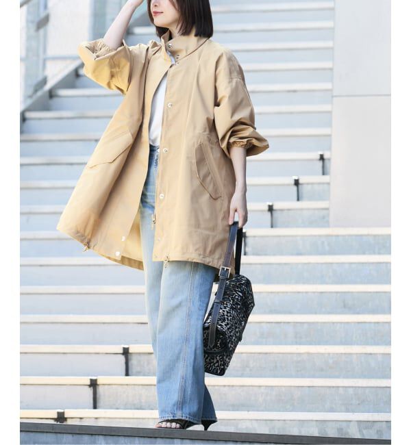 journal standard L'essage「《別注》【MACKINTOSH】RAINTEC SKYE STAND COLLAR MID：コート」|その他|