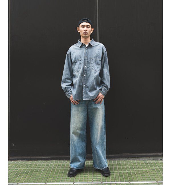 JOURNAL STANDARD「ダンガリー ファットワークシャツ」|シャツ・ブラウス|