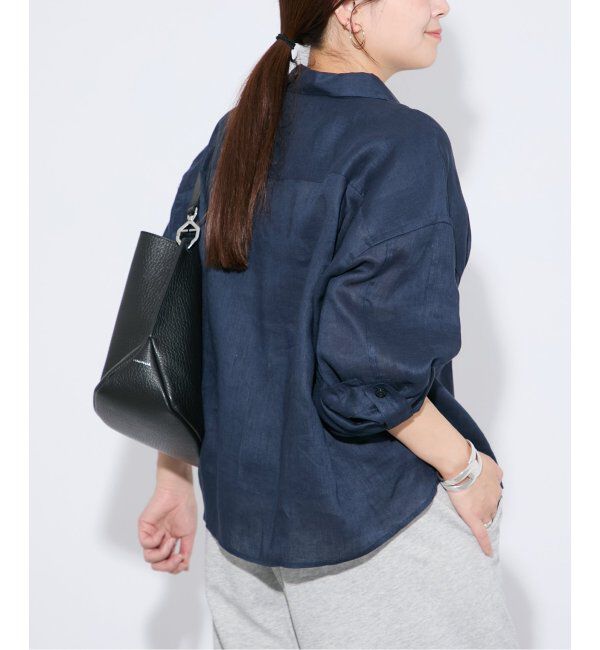 JOURNAL STANDARD「リネンレギュラーロールアップシャツ」|シャツ・ブラウス|