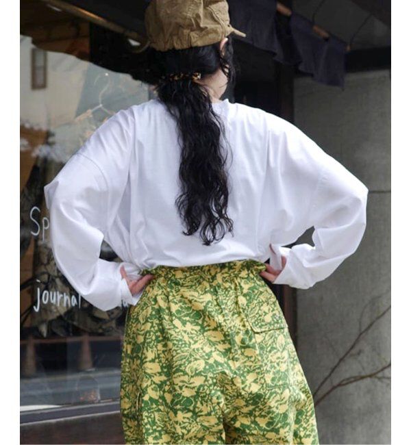 journal standard luxe「コンパクトジャージー クルーネックBigプルオーバー」|Tシャツ・カットソー|