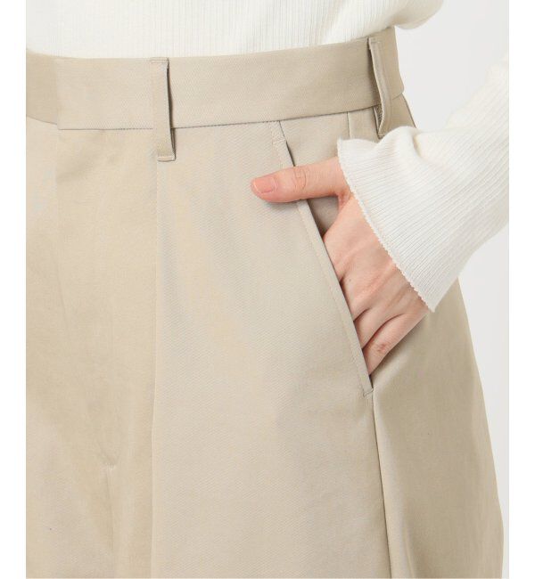 journal standard L'essage「《追加2》CP タックチノパンツ」|チノ|