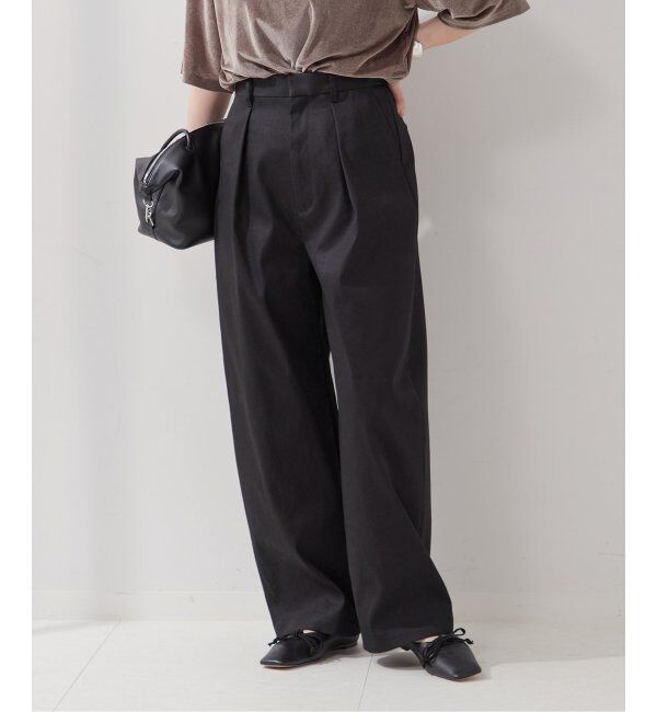 journal standard L'essage「《追加2》CP タックチノパンツ」|チノ|