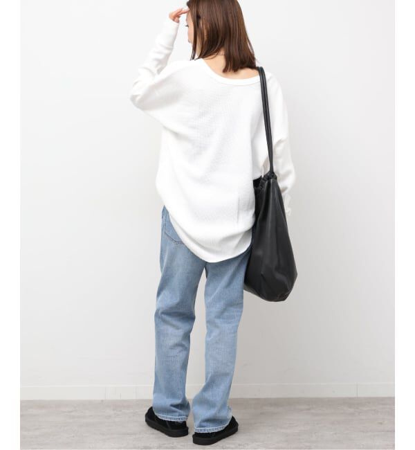 JOURNAL STANDARD relume「別注【Hanes / ヘインズ】ワッフルヘンリーネックプルオーバー」|Tシャツ・カットソー|