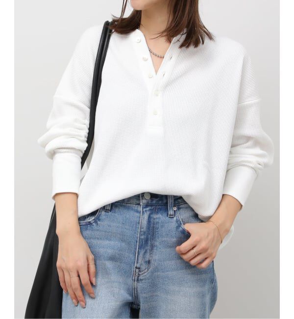 JOURNAL STANDARD relume「別注【Hanes / ヘインズ】ワッフルヘンリーネックプルオーバー」|Tシャツ・カットソー|