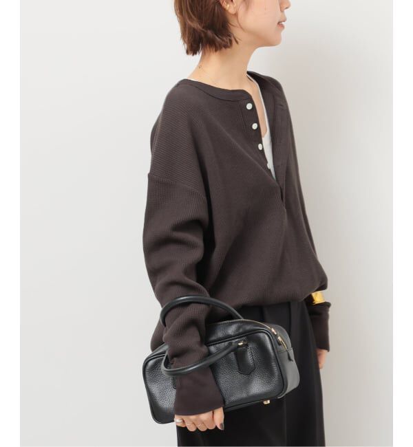 JOURNAL STANDARD relume「別注【Hanes / ヘインズ】ワッフルヘンリーネックプルオーバー」|Tシャツ・カットソー|