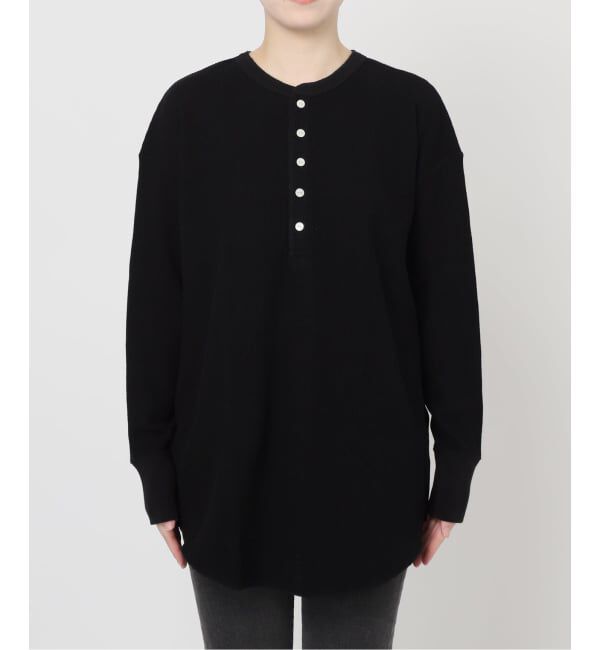 JOURNAL STANDARD relume「別注【Hanes / ヘインズ】ワッフルヘンリーネックプルオーバー」|Tシャツ・カットソー|