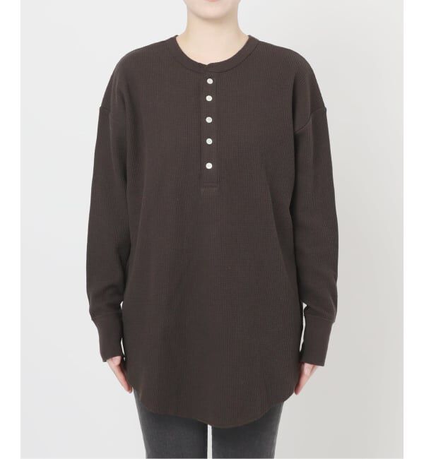 JOURNAL STANDARD relume「別注【Hanes / ヘインズ】ワッフルヘンリーネックプルオーバー」|Tシャツ・カットソー|