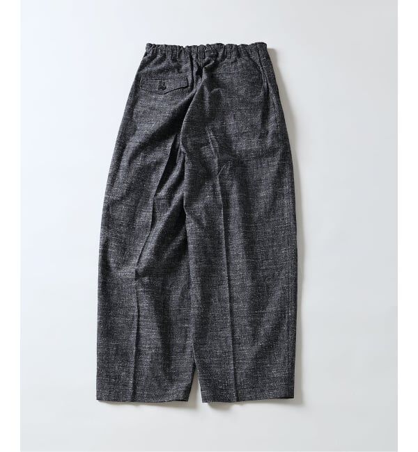 J.S.Homestead「J.S.Homestead / C/R/Si ネップ インフレーション スラックス」|スラックス|