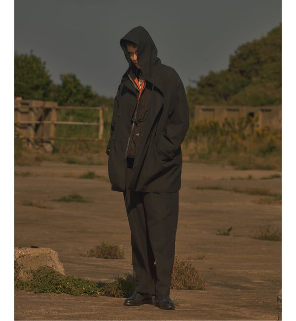 J.S.Homestead「J.S.Homestead /  W/L/Si フーディ ロング ジャケット」|その他|