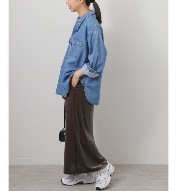 JOURNAL STANDARD relume「ベロアコードライントラックスカート」|スカート|