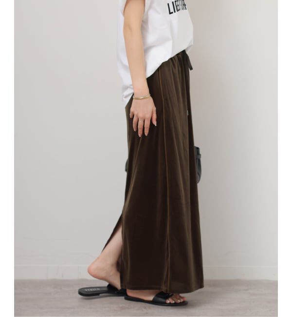 JOURNAL STANDARD relume「ベロアコードライントラックスカート」|スカート|