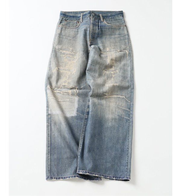 JOURNAL STANDARD「トランスファー デニム キャノン 5 ポケット パンツ」|デニム|ネイビー B