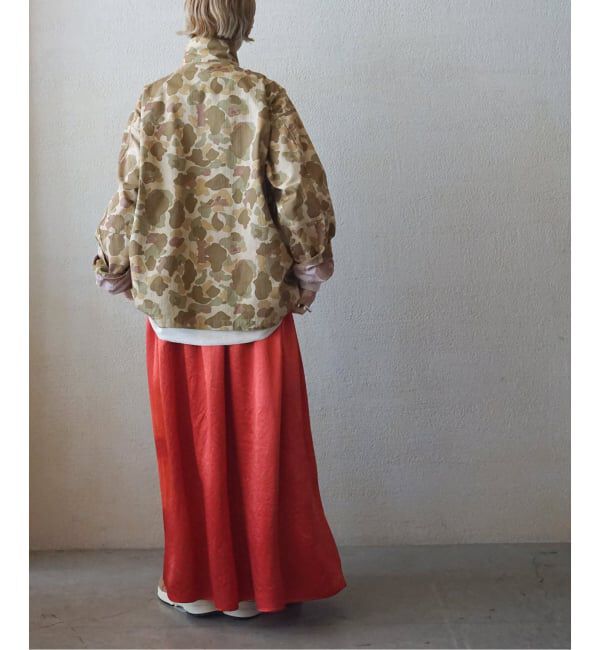 journal standard luxe「ヴィンテージサテン ギャザースカート」|スカート|