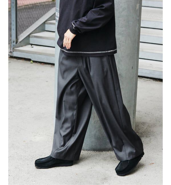 JOURNAL STANDARD「TRモダン ワイド スラックス」|スラックス|