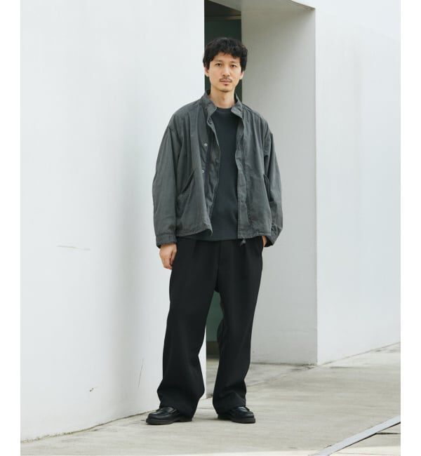 JOURNAL STANDARD「ダブル クロス オーバー パンツ」|スラックス|