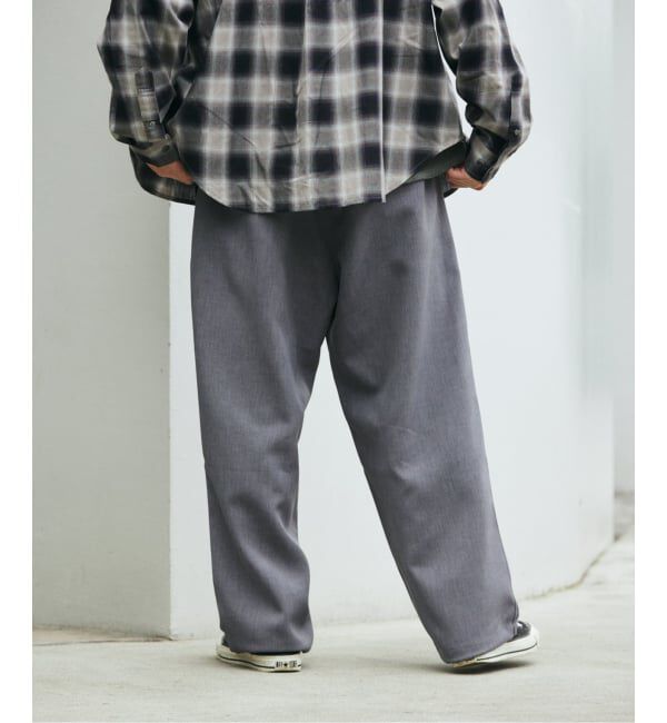 JOURNAL STANDARD「ダブル クロス オーバー パンツ」|スラックス|