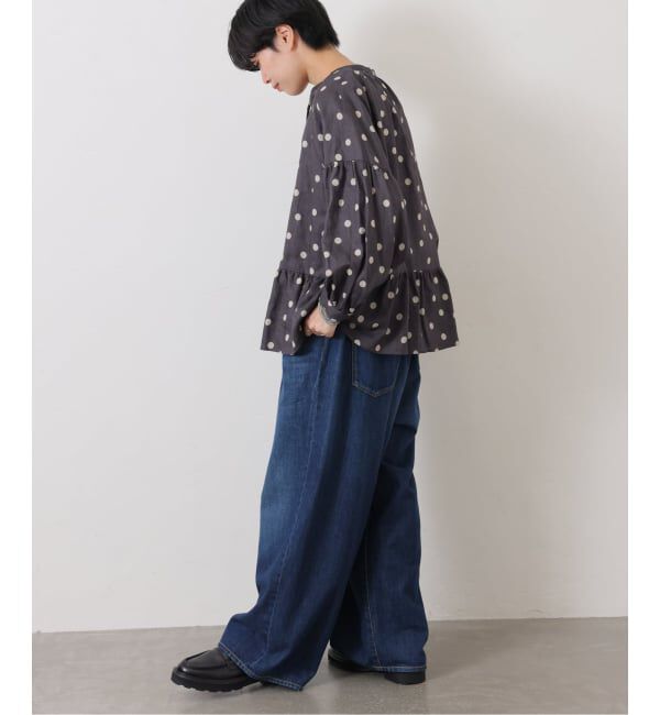 journal standard luxe「ヘムフリルギャザーブラウス」|シャツ・ブラウス|