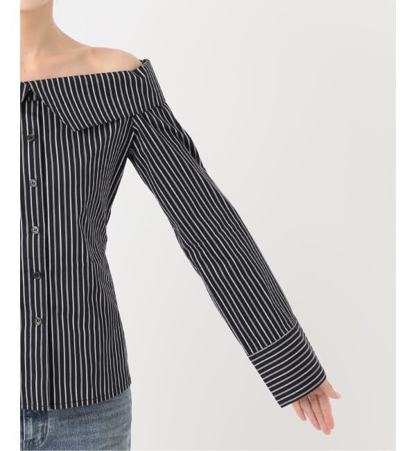 Oriens JOURNAL STANDARD「オフショルダーシャツ」|シャツ・ブラウス|