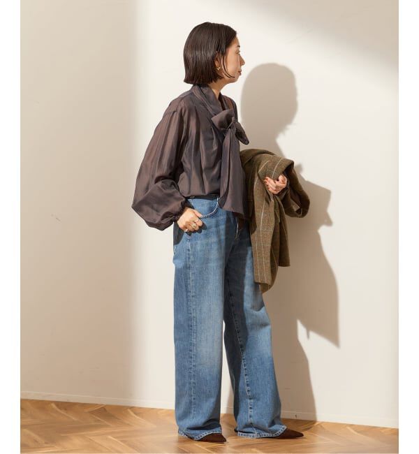 journal standard L'essage「シアーボウタイブラウス」|シャツ・ブラウス|