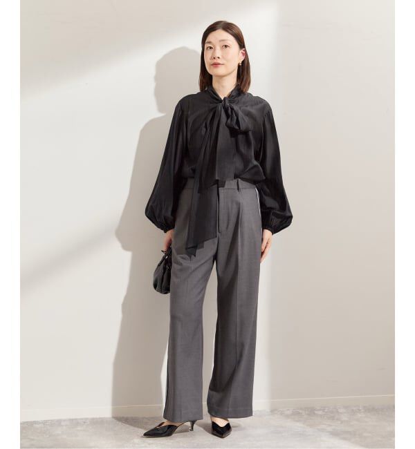 journal standard L'essage「シアーボウタイブラウス」|シャツ・ブラウス|