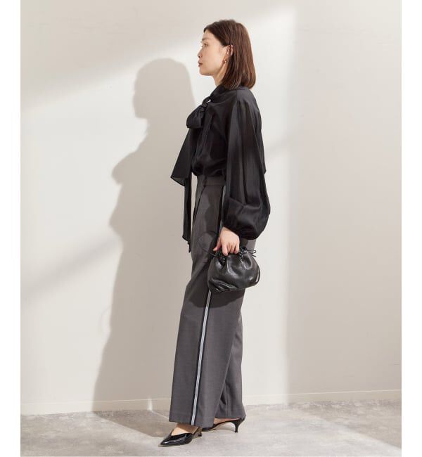 journal standard L'essage「シアーボウタイブラウス」|シャツ・ブラウス|