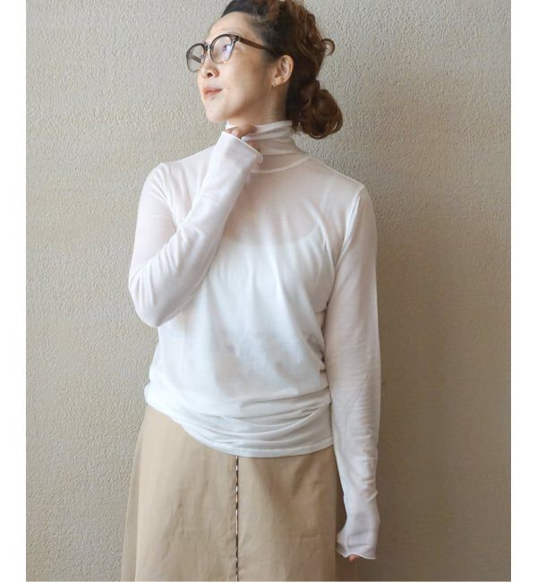 journal standard luxe「シアージャージ タートルネックプルオーバー」|Tシャツ・カットソー|