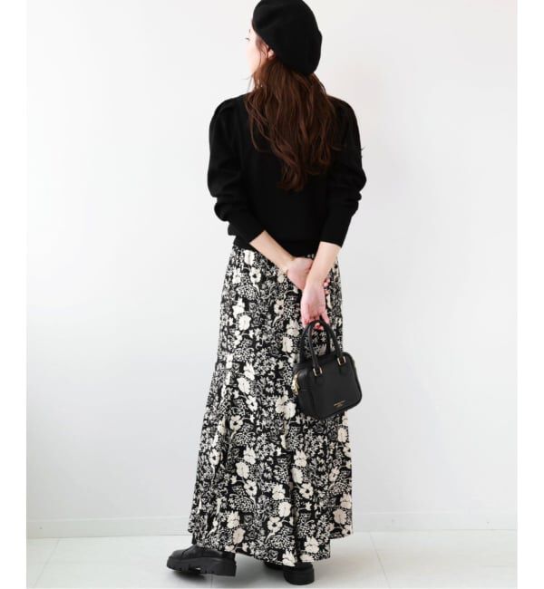 JOURNAL STANDARD relume「《WEB限定追加》レトロフラワープリントマーメイドスカート」|スカート|