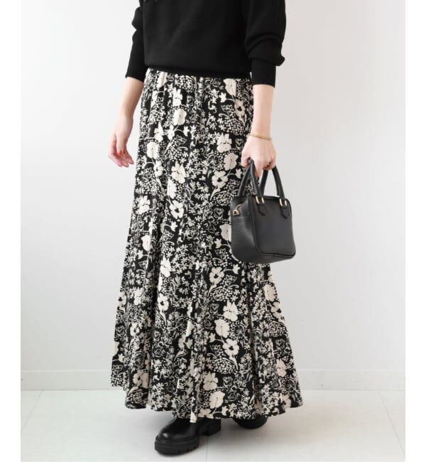 JOURNAL STANDARD relume「《WEB限定追加》レトロフラワープリントマーメイドスカート」|スカート|