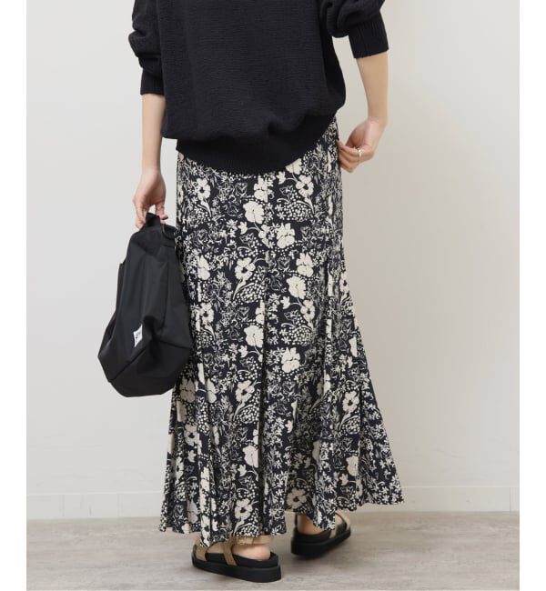 JOURNAL STANDARD relume「《WEB限定追加》レトロフラワープリントマーメイドスカート」|スカート|