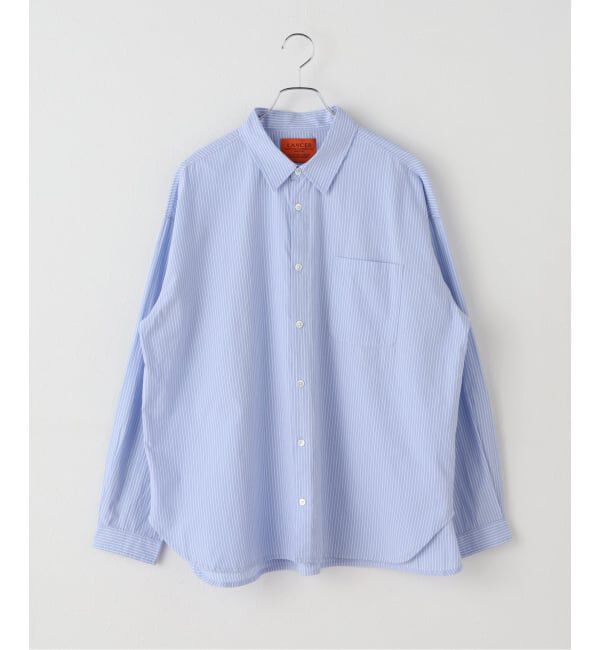 JOURNAL STANDARD「《追加予約》【LANCER CLOTHING CORPORATION】 オーバーFITストライプシャツ」|シャツ・ブラウス|