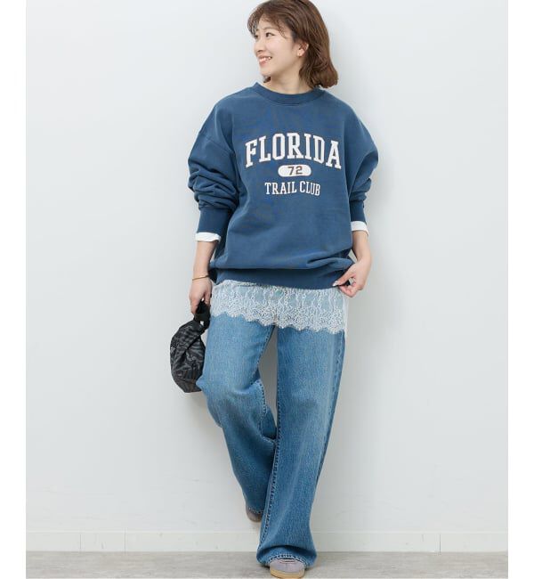 JOURNAL STANDARD relume「レースヘムロンT」|Tシャツ・カットソー|