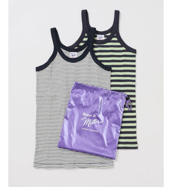 JOURNAL STANDARD「《予約》別注【MILLER/ミラー】 for JSリブタンクトップ ２枚セット」|タンクトップ|その他カラー A