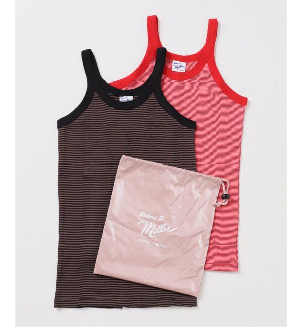 JOURNAL STANDARD「《予約》別注【MILLER/ミラー】 for JSリブタンクトップ ２枚セット」|タンクトップ|その他カラー D