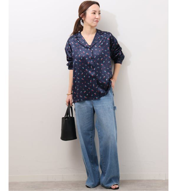 JOURNAL STANDARD relume「《予約》小花プリントオープンカラーシャツ」|シャツ・ブラウス|