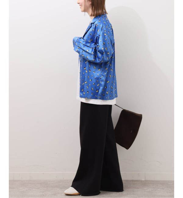 JOURNAL STANDARD relume「《予約》小花プリントオープンカラーシャツ」|シャツ・ブラウス|